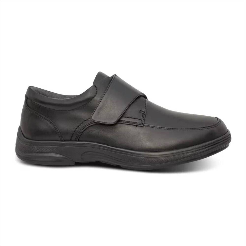 NEW ANODYNE men's casual oxford shoes in black